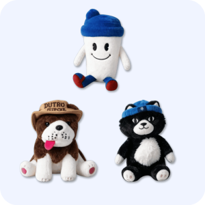 Dutch Bros Plush 3PCS